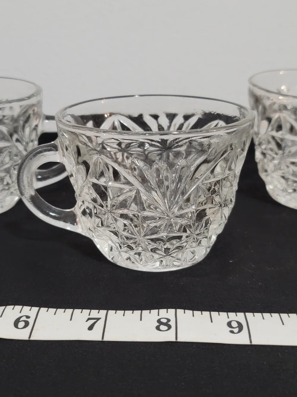 Vintage Anchor Hocking 6oz Punch Glasses - Set of 4